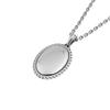 Sting925 Round Oval Pendant