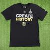 Vegas Golden Knights T-Shirt Schwarz Adidas 2018 Stanley Cup Finals Gr. M NHL Erwachsenen Unisex T-Shirt