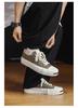 Men's Korean Style Thick Sole Retro Canvas Shoes - Casual, Versatile, Summer-Ready with Height Boost