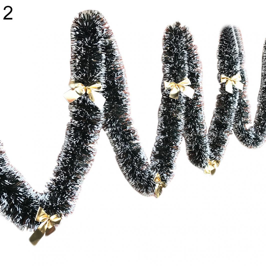 

Зеленые пластиковые банты шары гирлянда рождественский декор