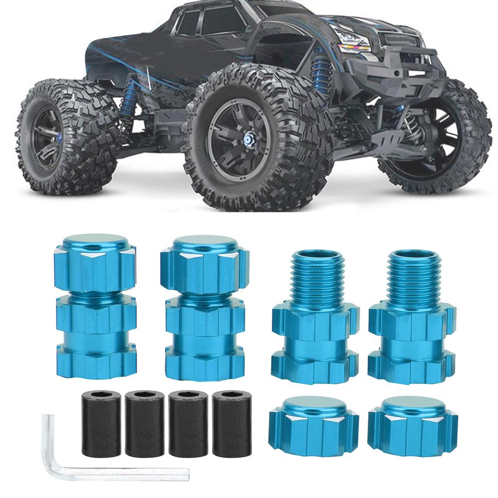 17mm Hex Adapter Nuts Splined Wheel Hubs Extension Combiner Fit for   MAXX 1Celsius10 RC Car
