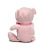 FLUFFYFUN 100% Cotton Teddy Bear, Baby Plush Toy, 16.5cm (Pink)