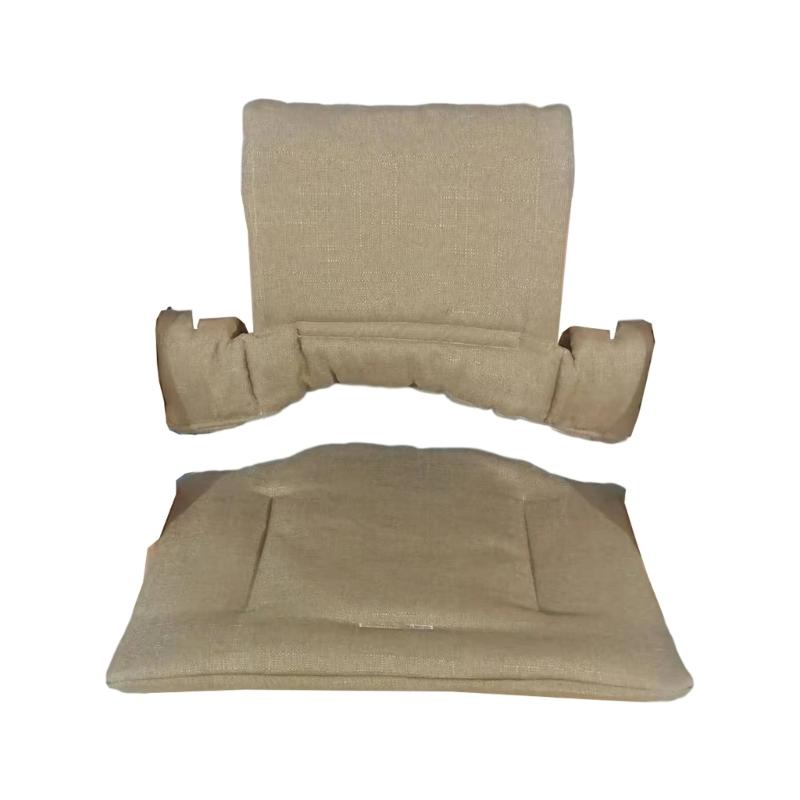 Machine Washable Infant Dining Chair Pad Soft Cotton Blend Cushion For Safe Support Dining Chair Cushion Comfortable