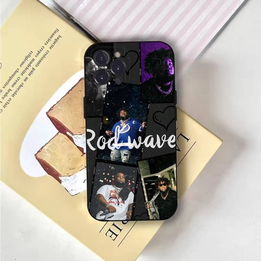 25 R-Rod W-Wave Phone Case For iPhone 6,17,16,15,14,13,12,11 Plus,Pro Max,XS,X,XR,SE,Mini,8,7,Soft Silicone Black Cover