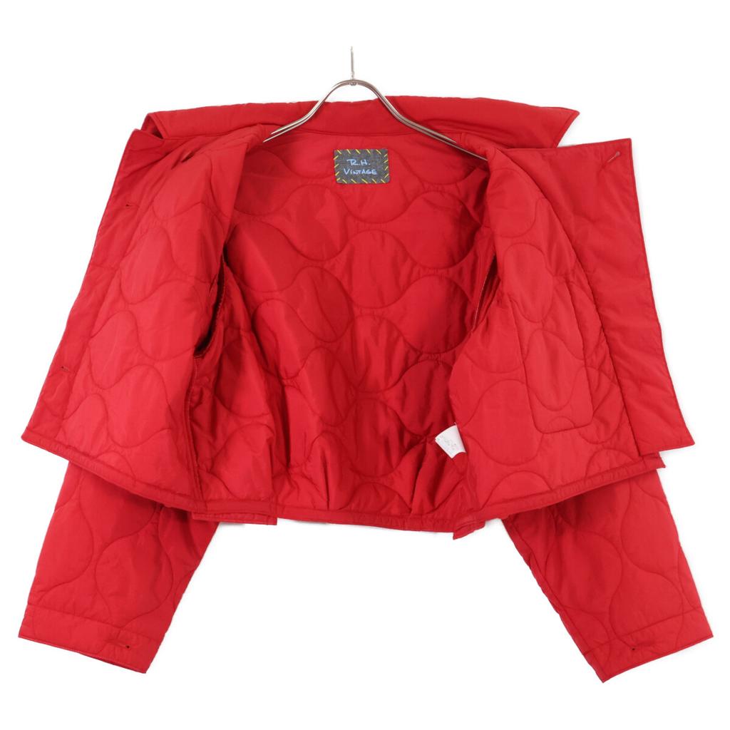 R.H VINTAGE Red quilted short jacket Jacket XS RedUsed