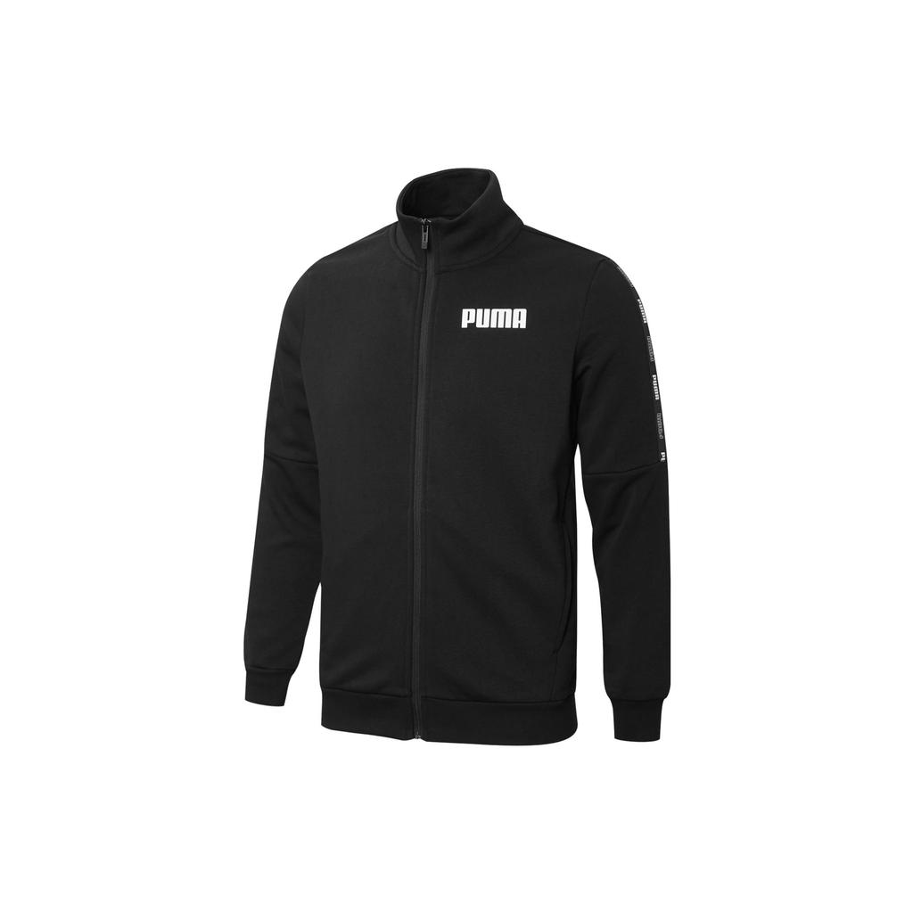 Puma ESS Jackets Men's Black Stand Collar Moderate Other 671981-01