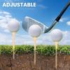 100/50 Count Golf Tees Bamboo Tee Golf Balls Holder 4 Sizes Available Stronger Than Wood Tees Drop Ship 42mm 54mm 70mm 83mm