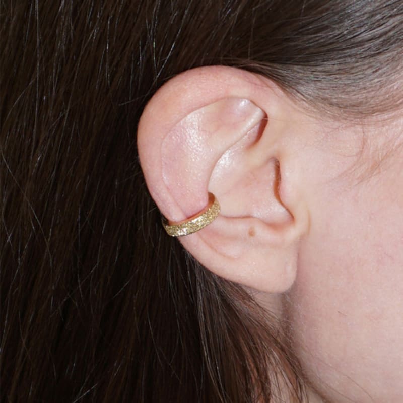 

OURPIERRE GRANITO EARCUFF S VERMEIL single type