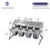 Stainless Steel Telescopic Seasoning Rack