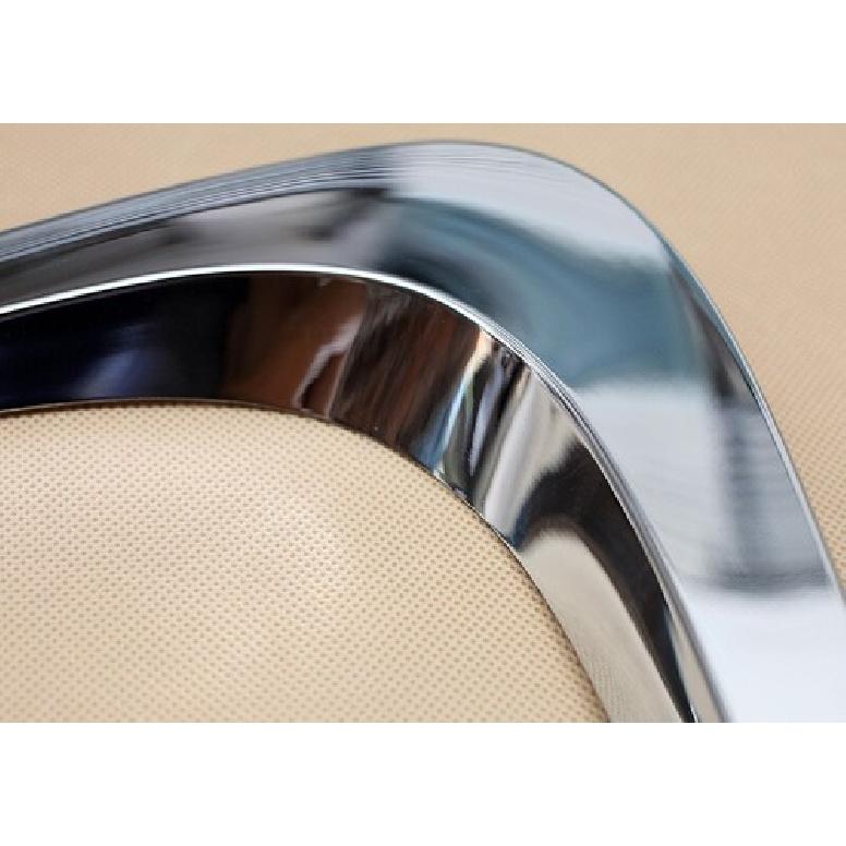 For Toyota Prius 2016-2018 Chrome Front Fog Light Cover Trims Accessories