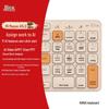 Mishu KB6AI Smart AI Wireless Bluetooth Office Keyboard