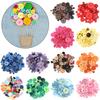 90Pcs/pack Colorful Round Resin Buttons Assorted Sizes Bulk Buttons For Handmade Creative Crafts Sewing Clothing Accessories 50g