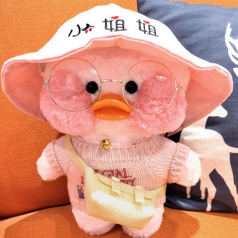 Pink Duck Stuffed Toy Soft Plush Animal Toy Gifts for Kids Boys Girls