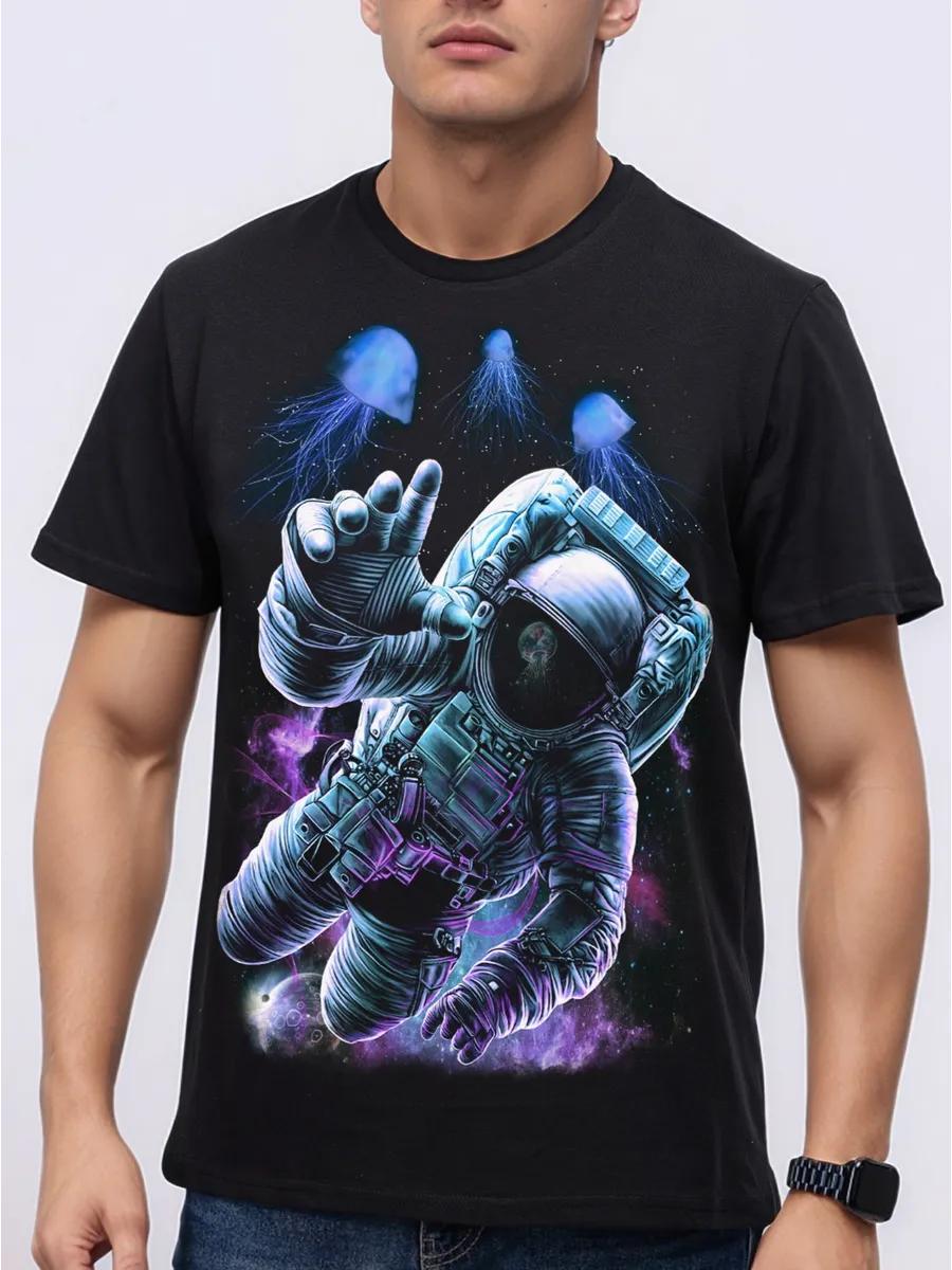 T-shirt with Lion in dreadlocks print L