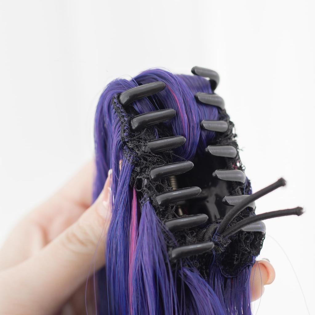 High-quality Ai Hoshino wig, anime-inspired, heat-resistant, perfect for parties, events, and costumes. Includes wig net. New