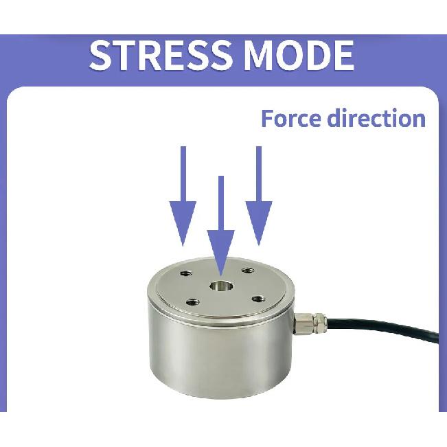 Micro-Kolom Type Krachtopnemer en Indicator, Gewicht/Trek-/Druk Krachtsensor + Weegschaal Display Instrument