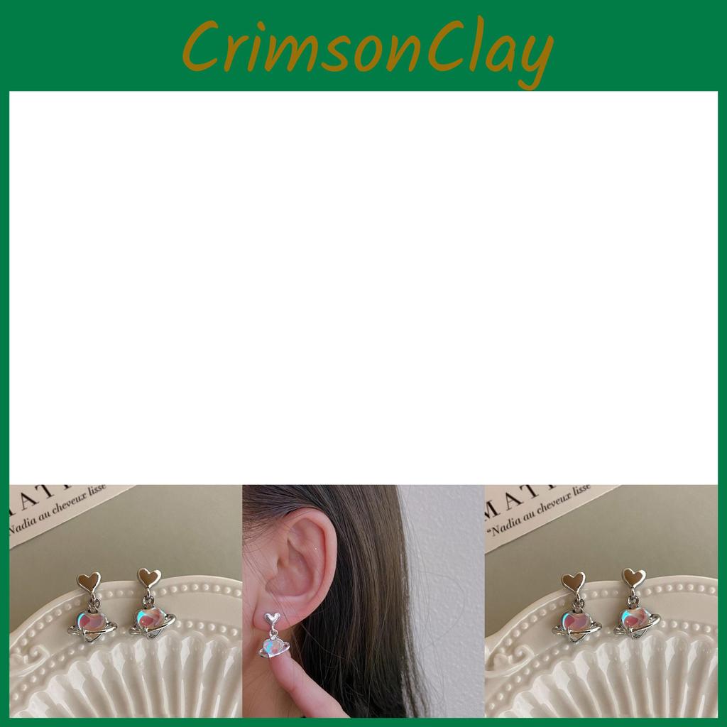 Heartstar Earrings Alloy For Women 2023 Creative Fashionable Jewelry Summer