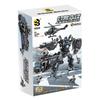 Mechanical Assembled Men Building Blocks Toy With Multiple Forms Of Deformation