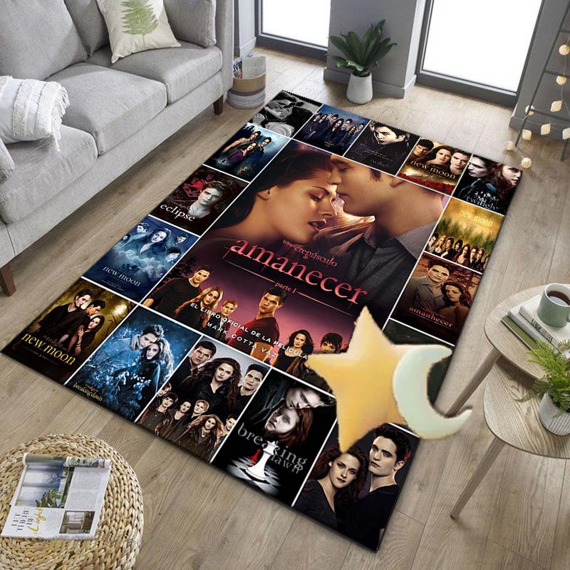 vampire Saga Characters Office Rug Chair Mat, Game Carpet, Suitable for Front Door, Bedroom, Living Room, Desk, Holiday Gift