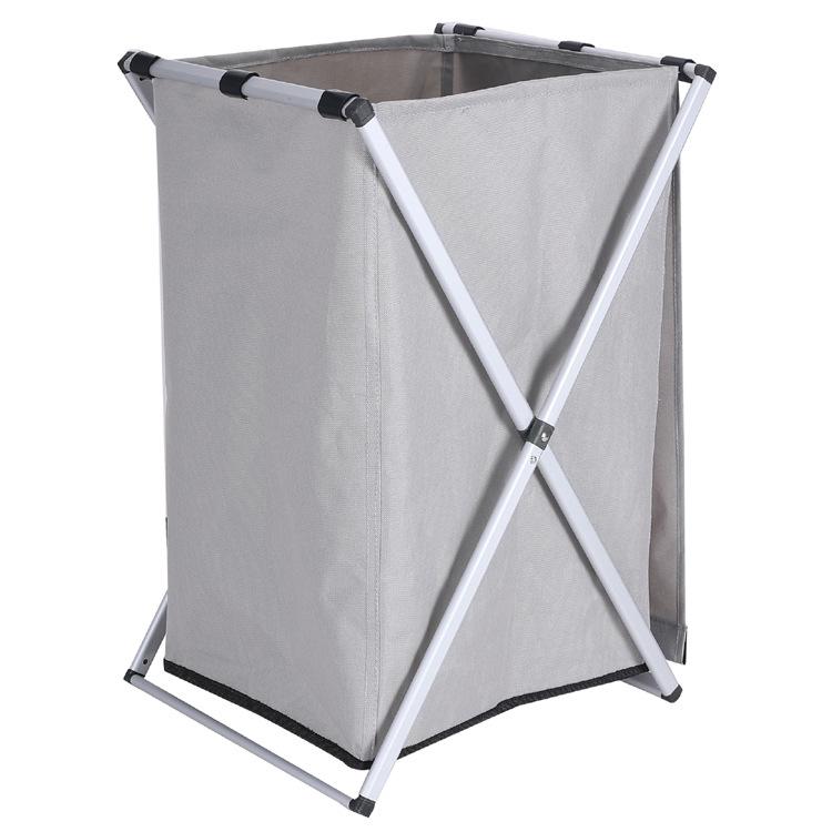 Faltbarer Wäschesammler aus Oxford-Gewebe mit Deckel - Tragbarer Korb für Schmutzwäsche
