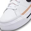 Nike Court Legacy Lift Women's Sneakers (DM7590-100) White/hemp/team Orange/black