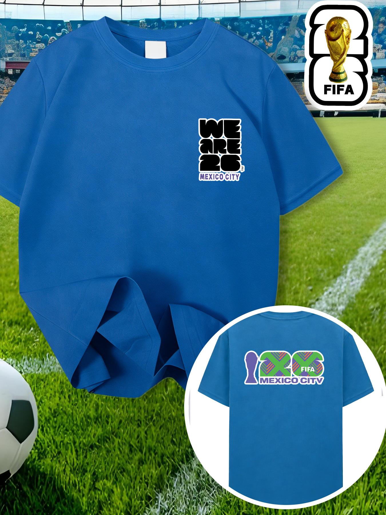 

FIFA Has Authorized The Oversize Men S T-Shirt for The 2026 World Cup in Mexico City, Featuring FIFA Merchandise XXL
