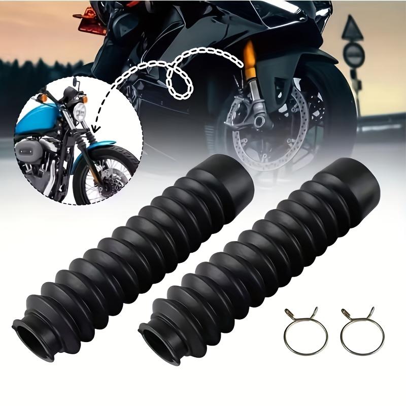 Motorcycle Front Fork Shock Absorber and Dust Cover Durable Synthetic Rubber, Fit for Various Bike Models, Motorcycle Shock Absorber
