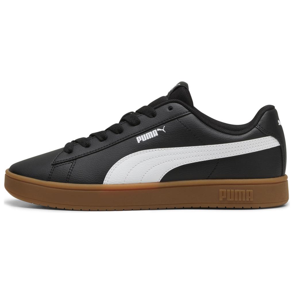 Puma Footwear Rickie Classic Comfortable Versatile Low-Top Sneakers Men Sneakers Black 394251-14