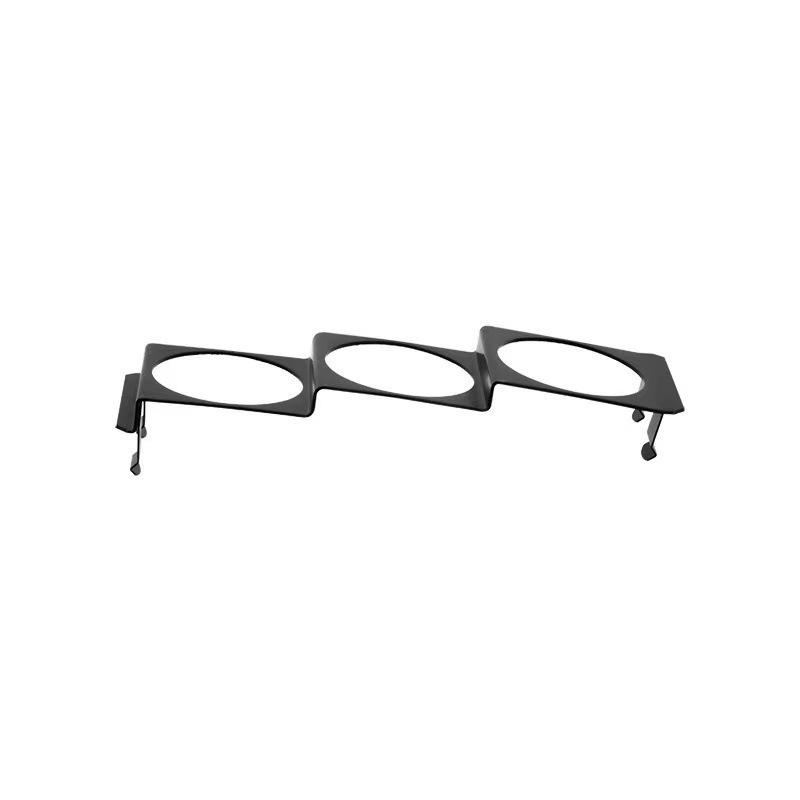 Universal 3-Slot 52mm Gauge Holder for Car Dashboard