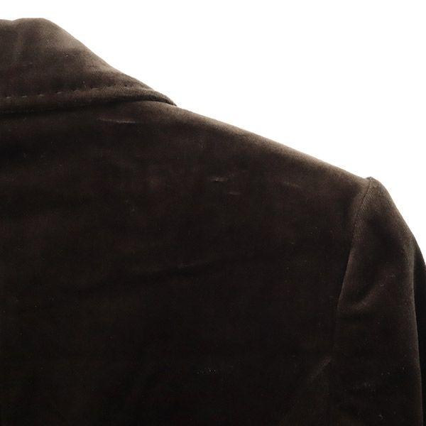 EPOCA Velour Double tailored jacket 38 Brown Women Used