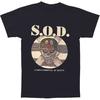 S.O.D. - Stormtroopers Of Death Band Cotton Black Unisex Shirt