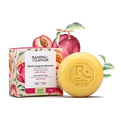 Parfum Langpal Sabon Longe Pêche 125g Savon Naturel Végétalien Hypoallergénique Premium