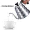 Stainless Steel Coffee Tea Pot Pouring Drip Kettle with Gooseneck and Built In Thermometer 1.2L