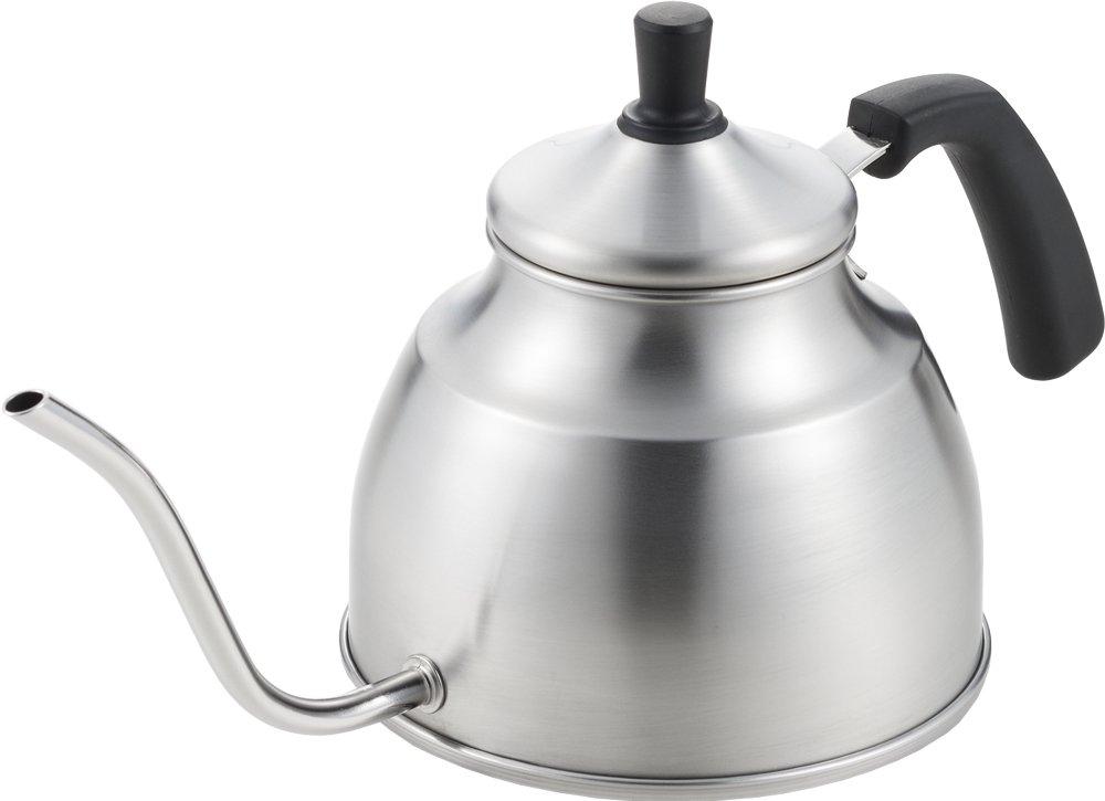 

Yoshikawa Stainless Steel Drip My Induction and Direct Heat Simple Made in SJ171 Kettle, 1.1L, Drip, Compatible, Design, Japan, Tsubame-Sanjo,