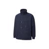 Mmq Lamb's Wool Reversible Stand Collar Jacket Couple Style Blue Men's 534744-43