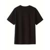 Polyester European sizes Children Boys' Vintage Pattern T-Shirt | Casual Crew Neck, Short Sleeve, Fabric, Breathable, Perfect for Summer
