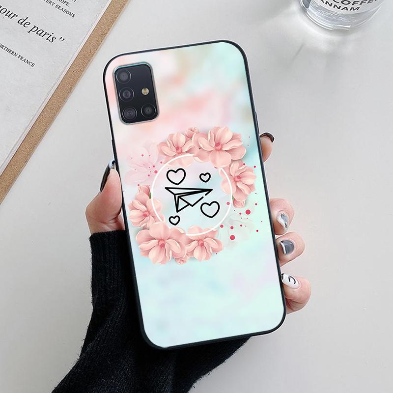 

For Samsung Galaxy A31 A51 A71 Case Fashion Soft Silicone Back Cases for Samsung A51 A71 5G A31 4G A315 Phone Cover etui Fundas Samsung A71 5G