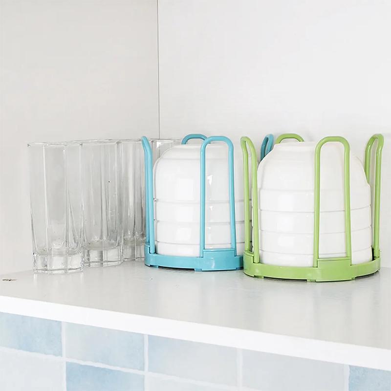 Dinnerware Bowl Plate Holder Drain Rack Storage Stand Drying Shelf Disassemble Kitchen Storage Rack Drainer Display Organizer