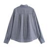 Women's 2024 Autumn/Winter High-End Check Shirt - Simple, Fashionable, Casual Design