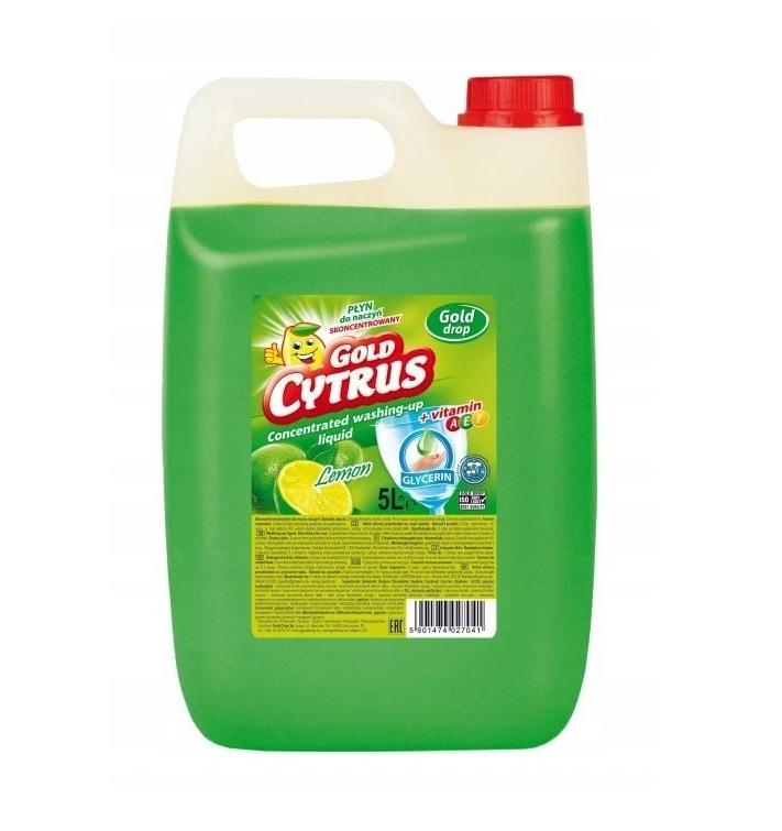 Gold Drop Dishwashing Liquid Lemon, 5L