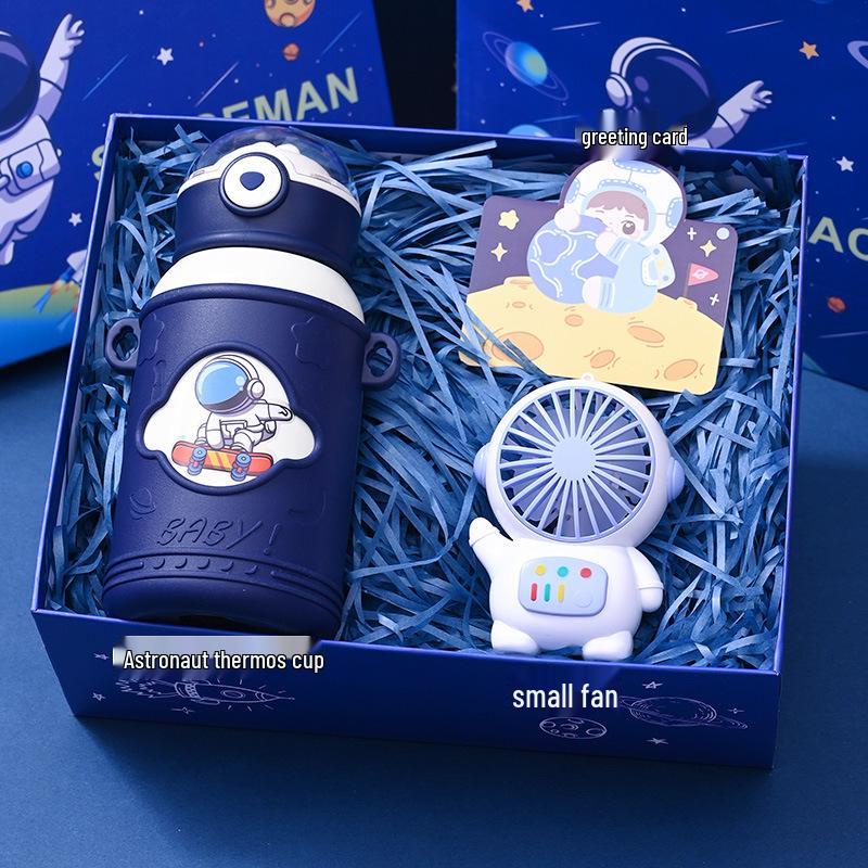 Children's Day Astronaut Stationery Gift Box for 10-Year-Old Boys - Surprise Birthday & Back-to-School Gift
