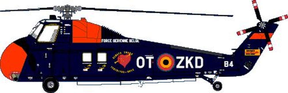DCD4841 Belgian Air Caution Data Decal 1/48 Force/Navy S-58/HSS-1