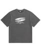 Geuliswi Glory Halftone Pigment T-Shirt Charcoal Black
