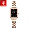 Fashion Female Watches Quartz Movement High Quality Waterproof Lady Watch Stainless Steel Mesh Rose Gold Watch for Girl