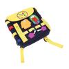 Toddler Backpack with Buckles Felt Educational Learning Activity Sensory Backpack Large Capacity Bag