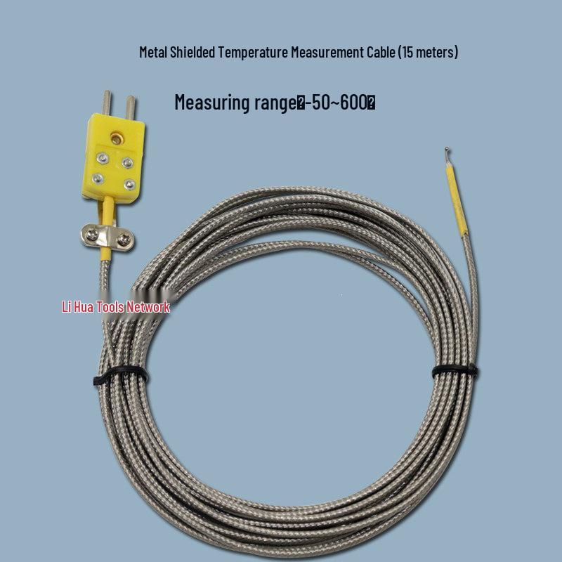 K-Type Thermocouple High-Temperature Probe: Oil, Furnace & Temperature Measurement Sensor