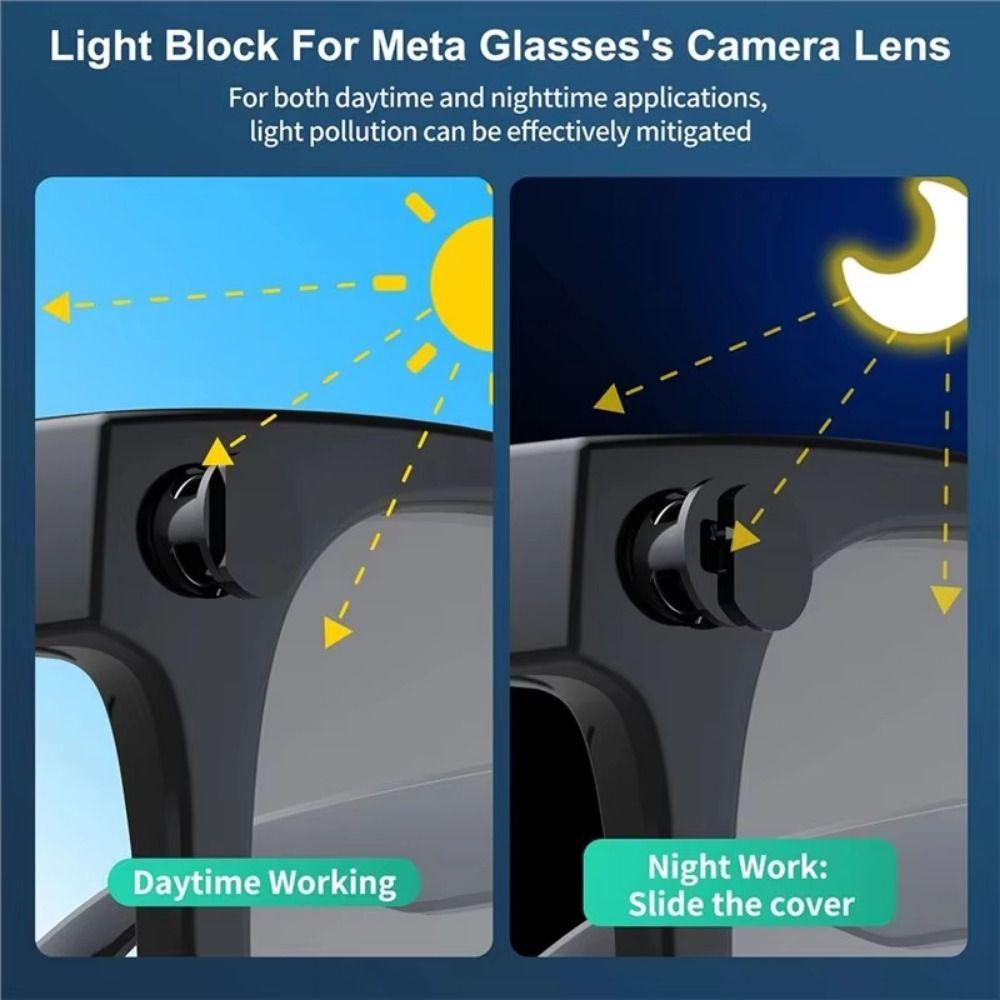 2/4Pcs Dust-proof Camera Lens Protect Cover Adjustable Light Shielding Sticker  Bright Environment