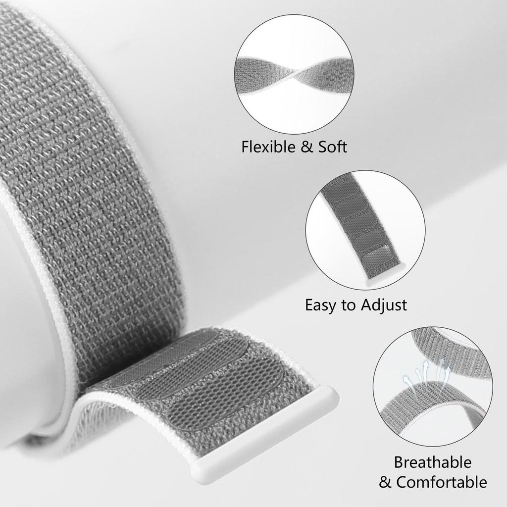 Sportowy nylonowy pasek do Samsung Galaxy Fit 3 Akcesoria Oddychający Regulowany Zamienny correa bracelet galaxy fit3 band