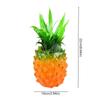 Realistic Simulation Pineapple Model Foam Faux Pineapple Ornament  Photography Props