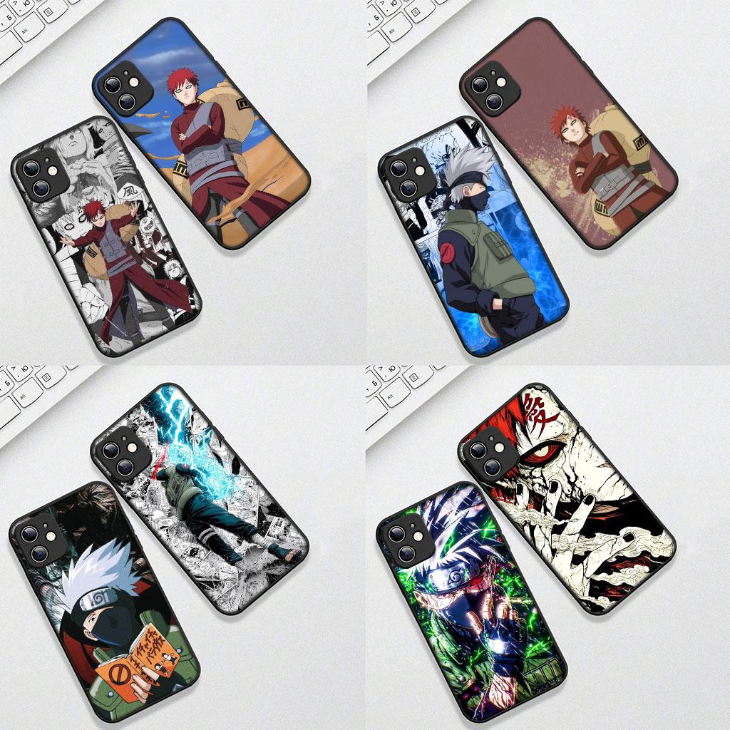 Cover for Samsung Galaxy Note 20 9 8 S8 S10 S9 Plus A54 A33 A21S A31 M21 S10E A17 Coque Phone Case Anime Gaara Narutos Kakashi